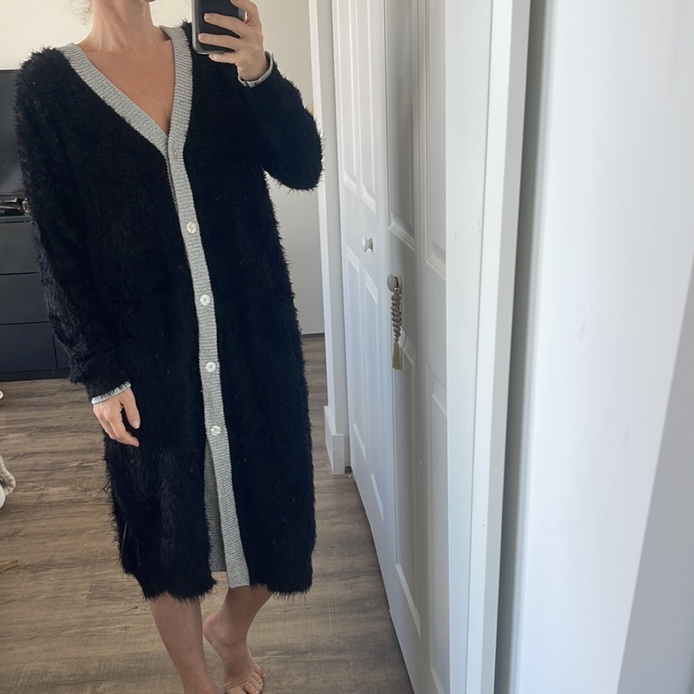 Soma Fuzzy Duster Cardigan